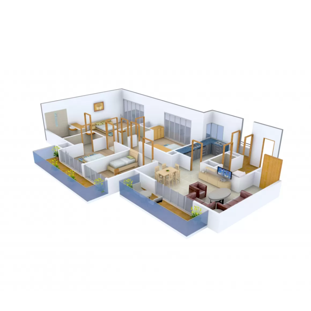 Anantraj Apartments Floor Plan